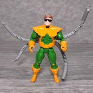 Figura de colección Marvel 1994 Dr. Octopus Doc Ock Spider-Man serie animada Toy Biz 5" - Imagen 1 de 8