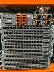 Juniper EX3400-48P EX3400 48-port 10/100/1000BASE-T (48 PoE+ ports) with 4 SFP+ - Picture 1 of 5