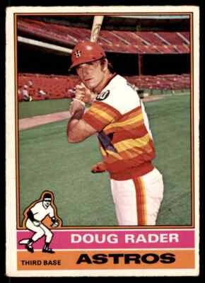 1976 O-Pee-Chee Doug Rader Houston Astros #44 - Image 1 of 2