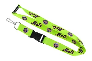 MLB New York Mets Neon Lanyard - Picture 1 of 1