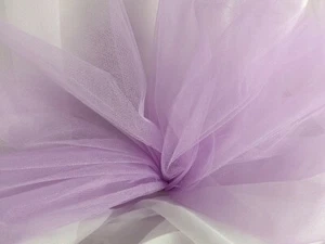 Illusion Tulle Lilac 108" by yard, decorations, tutu, Free swatches. - Picture 1 of 6