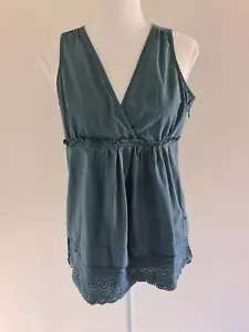 Lorna Jane Life Womens Green Top Size M - Picture 1 of 9