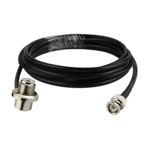 Wtyczka BNC na gniazdo SO239 UHF, prostokątna do anteny radia samochodowego kabel RF - Zdjęcie 1 z 8