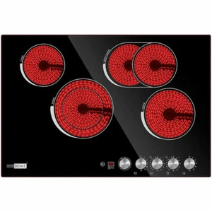 30'' 4 Burner 7400W Electric Radiant Cooktop Smoothtop w/ 5 Heat Setting Timer - Picture 1 of 6