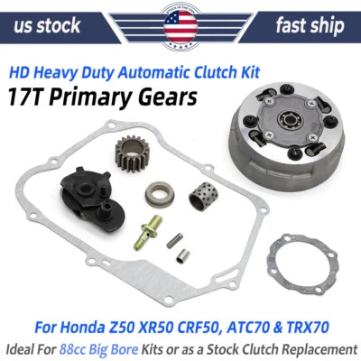 Heavy Duty Auto Clutch Kit For HONDA  Z50 CT70 ATC70 CRF50 XR50 1988-2020 Foto 1 de 4