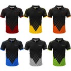 Harrows Paragon Darts Shirt 6 Colours Black All Sizes Dart Pocket Polo Shirt