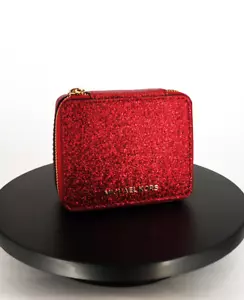 Michael Kors Cranberry Jewelry Case - Picture 1 of 8