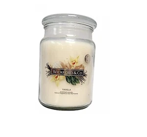 Wickford & Co. Vanilla scented Candle-Large Jar/18oz - 95hrs burn time - Picture 1 of 1