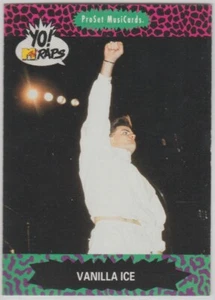 1991 Pro Set Yo! MTV Raps #87 Vanilla Ice RC - Bild 1 von 1