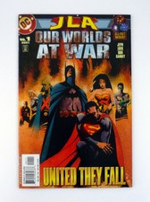 JLA OUR WORLDS AT WAR #1 DC Comics A Date Which Will Live In Infamy NM+ 2001