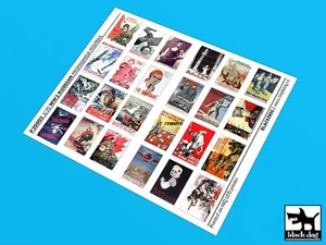 Black Dog 1/35 Russian Propaganda Posters WWII (24 Posters) [Prtd. Paper] P35003 - Picture 1 of 1