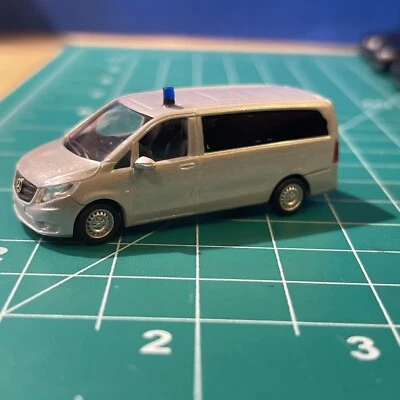 Busch HO Scale 1:87 German Police Polizei MEK SEK GSG 9 SWAT Mercedes - Image 1 of 4