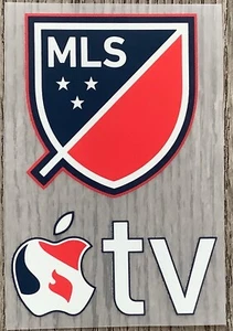 AMERICAN LEAGUE MLS SOCCER APPLE TV&SPONSOR IRON ON PATCHES - Picture 1 of 24