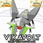 Shiny Vikavolt 6IV Lv. 100 Quiet Nature Pokemon Scarlet Violet SV