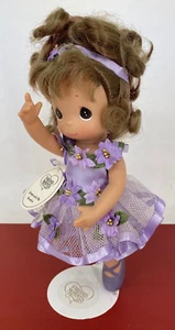 2011 ❤ Precious Moments ❤ Dance with Me - Small 21cm Ballerina Doll & Stand - Picture 1 of 7