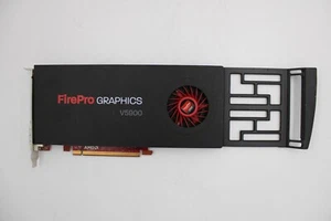 Dell AMD FirePro V5900 2GB GDDR5 PCIe DisplayPort DVI Video Graphics Card 05DRVJ - Picture 1 of 4