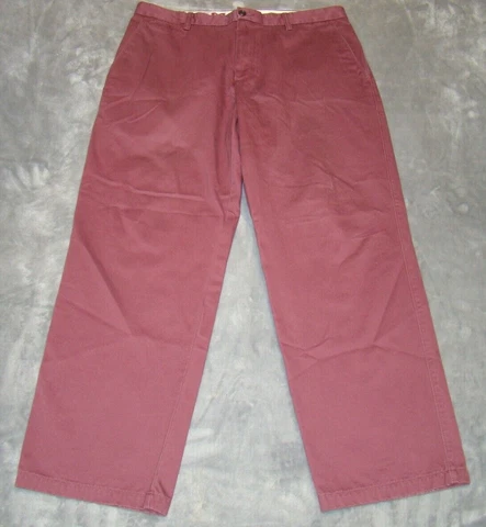 Docker Texas A&M Mens Size 36x30 Gig 'Em Aggies Straight Leg Maroon Chino Pants Cover
