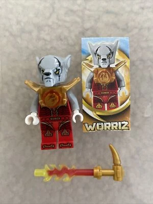 LEGO CHIMA Worriz com arma espada sabre dente tribo minifigura de 70145 70147 - Imagem 1 de 2