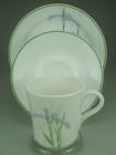Trio Shadow Iris Corelle By Corning Cup  Mug Saucer And Side Salad Plate Ze192