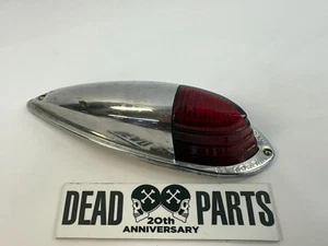 Harley Knucklehead Panhead Guardabarros Delantero Flecha Nº39 Marcador Luz Lámpara Vidrio - Imagen 1 de 6