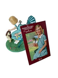 2003 Hallmark Kit 1934 An American Girl Ornament In Original Box With Card