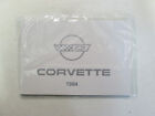 1984 GM Chevrolet Chevy CORVETTE Owners Operators Owner Manual BRAND NEW 