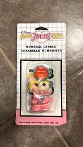 Muppet Babies Miss Piggy Happy Birthday Wax Candle Jim Henson - Picture 1 of 3