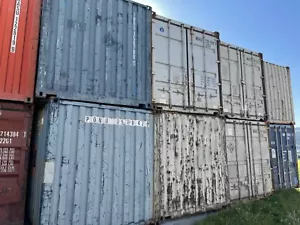 40DV Seecontainer Lagercontainer 40 fuß Container Materialcontainer Reifenlager - Bild 1 von 8