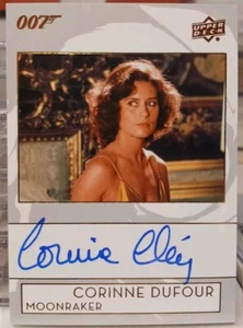 James Bond Collection 2019 Corinne Clery Autograph Card Corinne Dufour Moonraker - Picture 1 of 2