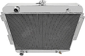 1966-69 Mopar B-Body V8 - Aluminum Radiator (3-Row) - 17-1/2" X 26" X 2-1/8"