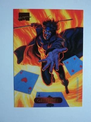 1994 MARVEL MASTERPIECES - БАЗОВАЯ КАРТА NO 41 ГАМБИТ - Изображение 1 из 4