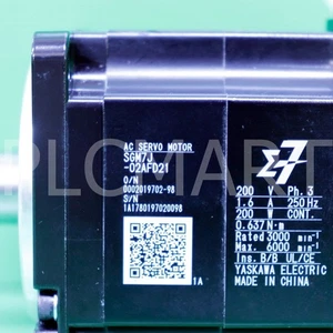 (GEBRAUCHT) SGM7J-02AFD21 YASKAWA AC SERVOMOTOR, FEDEX kostenloser Versand! - Bild 1 von 9