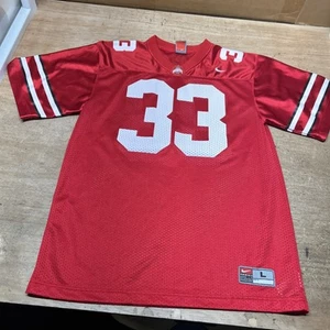 Vintage Nike Ohio State Buckeyes Jersey Laurinaitis #33 Youth Large - Picture 1 of 7