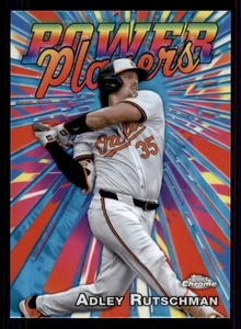 2025 Topps Chrome Power Players #PP-5 Adley Rutschman Baltimore Orioles - Picture 1 of 2