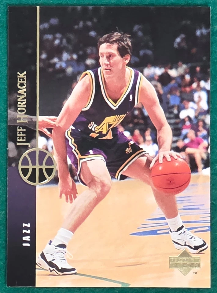 Jeff Hornacek - 1994-95 Upper Deck #296 - Utah Jazz Basketball Card - Image 1 of 3
