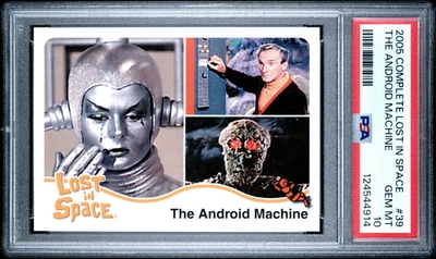 2005 RITTENHOUSE THE COMPLETE LOST IN SPACE 39 THE ANDROID MACHINE PSA GEM MT 10 - Image 1 of 2