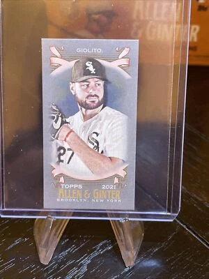 🔥2021 Topps Allen & Ginter X Mini Silver Parallel Lucas Giolito #1/1 (178)🔥 - Image 1 of 4
