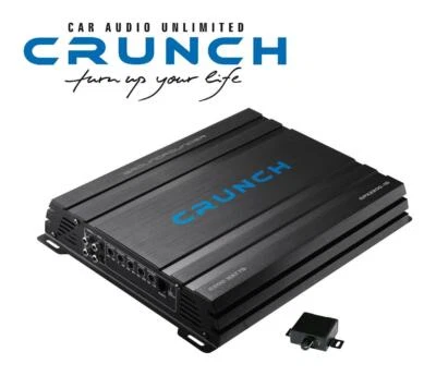 Crunch GPX2200.1D Class D Digital Mono Verstärker Endstufe Amplifier 2200 Watt  - Bild 1 von 4