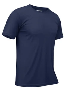 UPF50+ Men's Sun Shirts Short Sleeve Quick Dry Performance Gym Workout T-Shirts - Bild 1 von 39