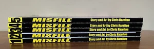 Misfile: Story And Art Chris Hazleton Manga Lot Vol. 1-5 Englisch sehr guter Zustand - Bild 1 von 3