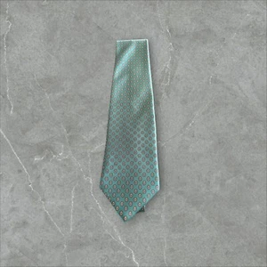 Corbata de diseñador Angelo Bosani 100 % seda hecha en Italia marrón verdoso corbata para hombre - Imagen 1 de 2
