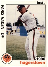 1990 Hagerstown Suns Best #11 Paris Haden