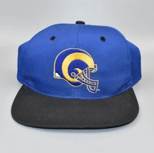 Los Angeles Rams Vintage Eastport 2-Tone Snapback Cap Hat - NWT - Picture 1 of 5