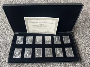 Topps 1988 Gallery Of Champions Aluminium Mini Card Set Of 12 - Bild 1 von 8