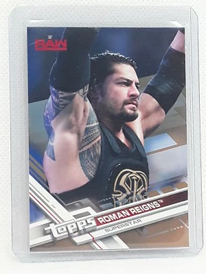 Roman Reigns 2017 Topps WWE Then Now Forever : Bronze #133 - - Image 1 of 2