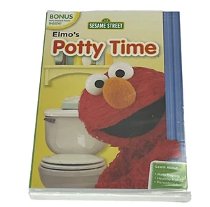Sesame Street - Elmos Potty Time (DVD, 2013) Bonus Potty Reward Poster Free Ship - Imagen 1 de 2