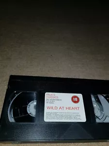 WILD AT HEART UK PAL VHS VIDEO ONLY 1998 David Lynch Nicolas Cage - Picture 1 of 1