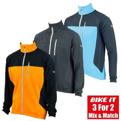 EIGO THERMISCHE WINDDICHTE JACKE IDEAL FÜR RADFAHREN LAUFEN TRAINING FITNESS SPORT