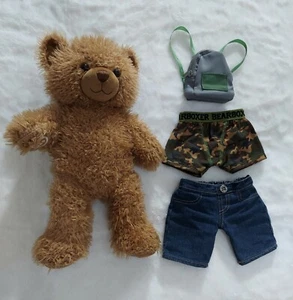  Juguete de peluche Build a Bear Workshop 2018 A Friend Fur all Season 15" Bear Pack - Imagen 1 de 11