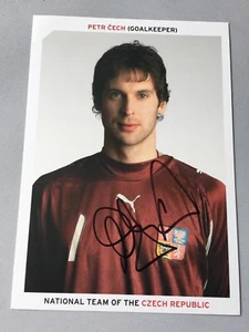 PETR CECH Tschechien In-person signed Autogrammkarte 10 x 15 autograph - Picture 1 of 1